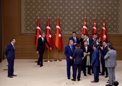 Oda Ve Borsa Başkanları Cumhurbaşkanı Recep Tayyip Erdoğan İle İstişare Toplantısında Bir Araya Geldi [4.08.2016]