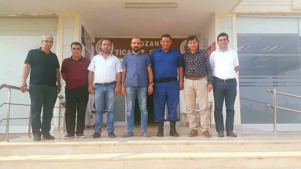 Kozan İlçe Jandarma Bölük Komutanımız Binbaşı Ahmet EROĞLU ve Binboğa Bal Kooperatif Başkanı Emrah ZARARSIZ Borsamızı iadeyi ziyarette bulundular. [5.07.2018]