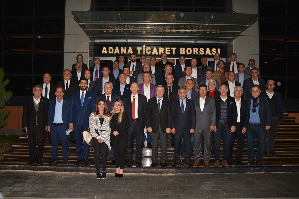 ADANA ODA VE BORSALAR MÜŞTEREK TOPLANTISI ADANA TİCARET BORSASI EV SAHİPLİĞİNDE YAPILDI [19.12.2019]