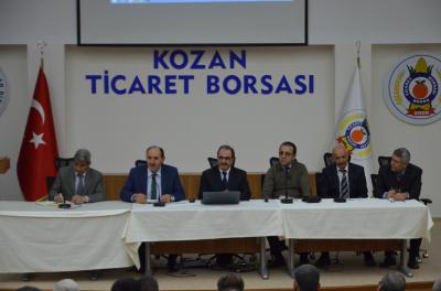 Borsamızda Adana İl Tarım Müdürü Tarafından Çiftçilere Kırsal Kalkınma İle İlgili Bilgilendirme Toplantısı Yapıldı [2.02.2017]