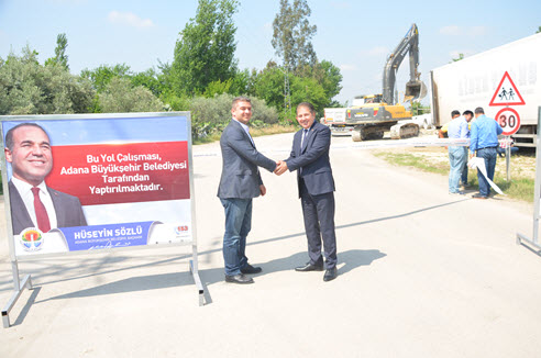 Başkan Yağan'dan  Adana Büyükşehir Başkanı Hüseyin Sözlü Ve Ekibine Teşekkür [13.05.2016]