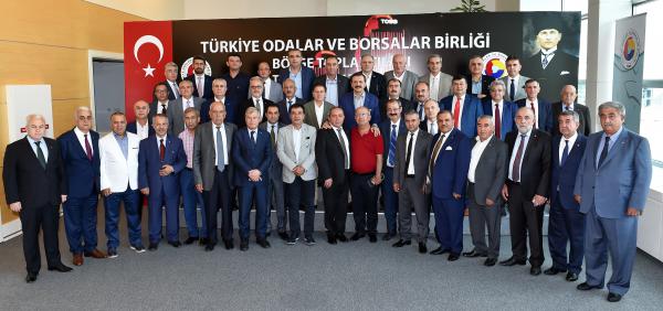 TOBB'de yapılan Akdeniz Bölge Toplantısına Yönetim Kurulu Başkanımız Mehmet YAĞAN katıldı. [7.07.2017]