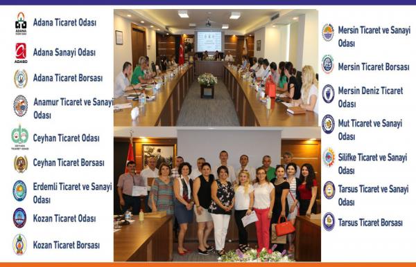 Çukurova Bölgesi Oda ve Borsaları İyi Uygulamalar İçin Buluştu [7.07.2017]